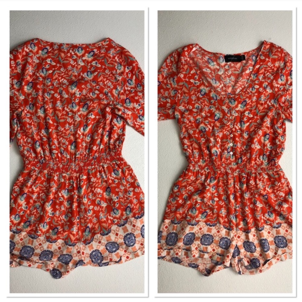 Lulu’s MinkPink Floral Romper - Picture 4 of 6